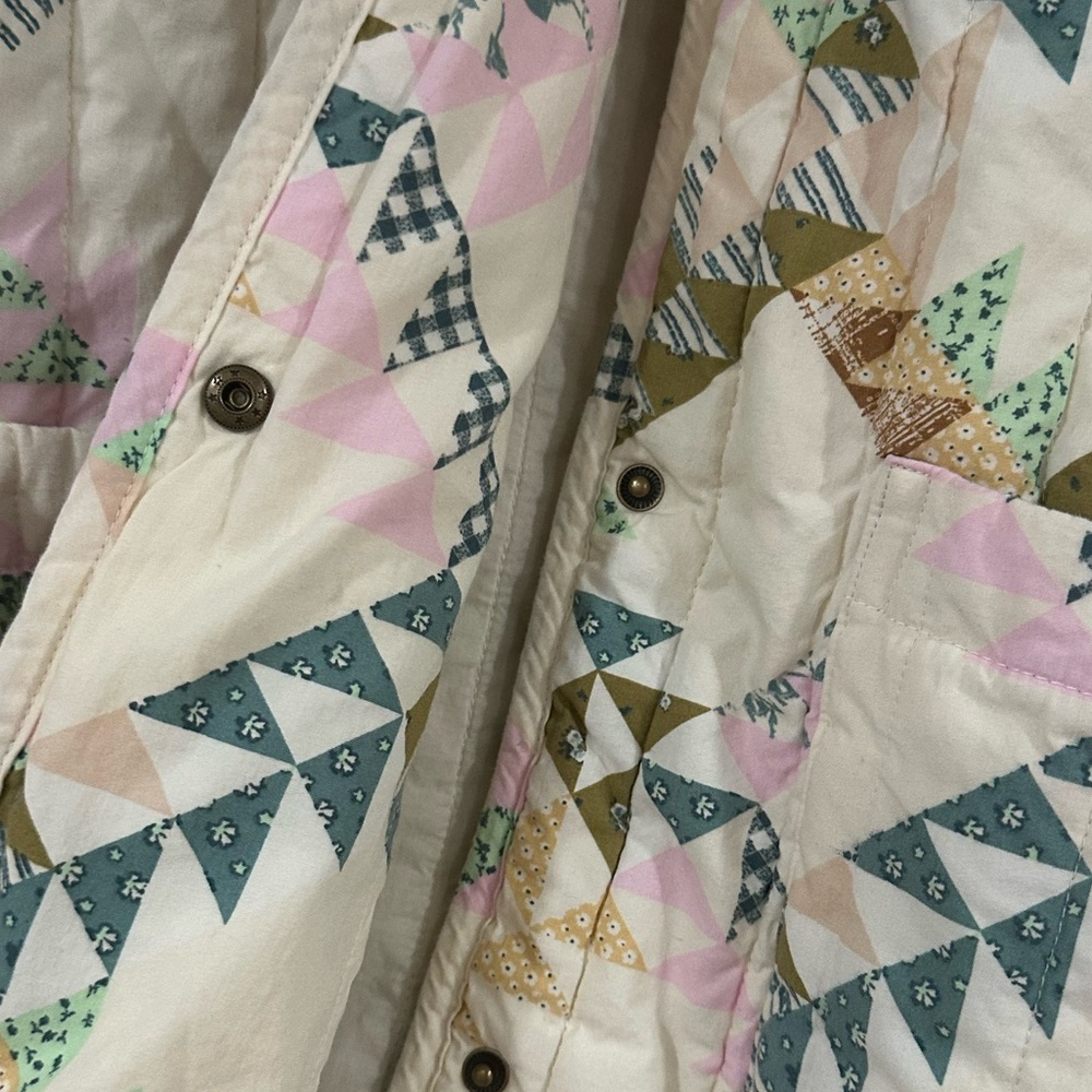 Universal Thread Multicolor Quilted Jacket - Picture 2 of 3